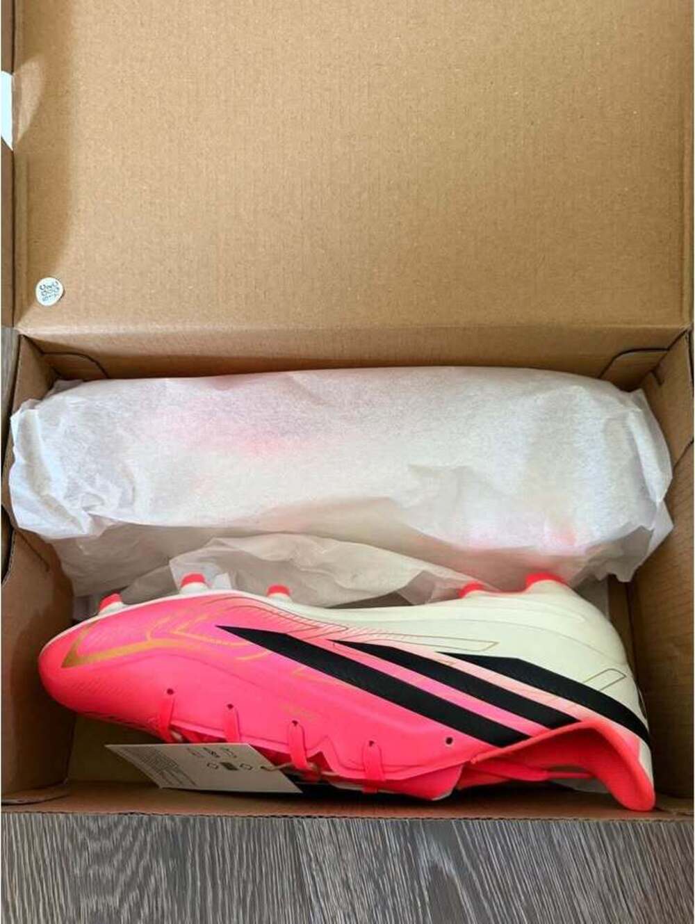 Adidas F50 Hyperfast League FG J Soccer Cleats Size -Youth 5.5